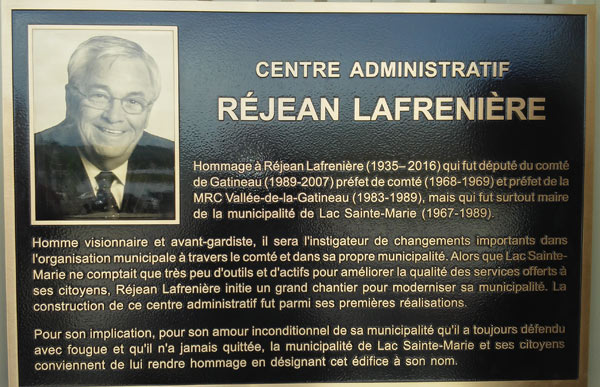 plaque rejean lafreniere