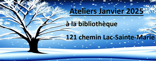 ateliers biblio 2025 janvier