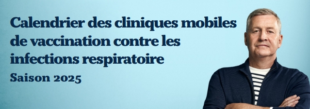 cliniques mobiles de vaccination